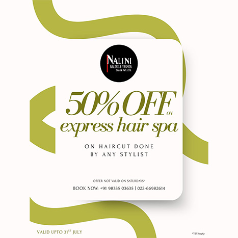 50% OFF ON Express Hair Spa